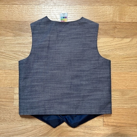 Healthtex Formal Vest Blue Kids Toddler Button Down 2T Kids Toddler Boy - Picture 4 of 4